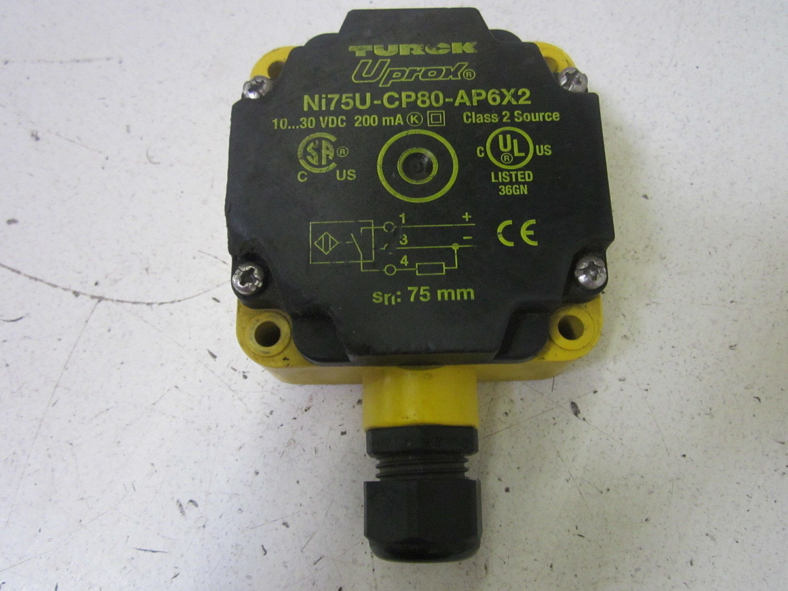 TURCK NI75U-CP80-AP6X2 UNMP