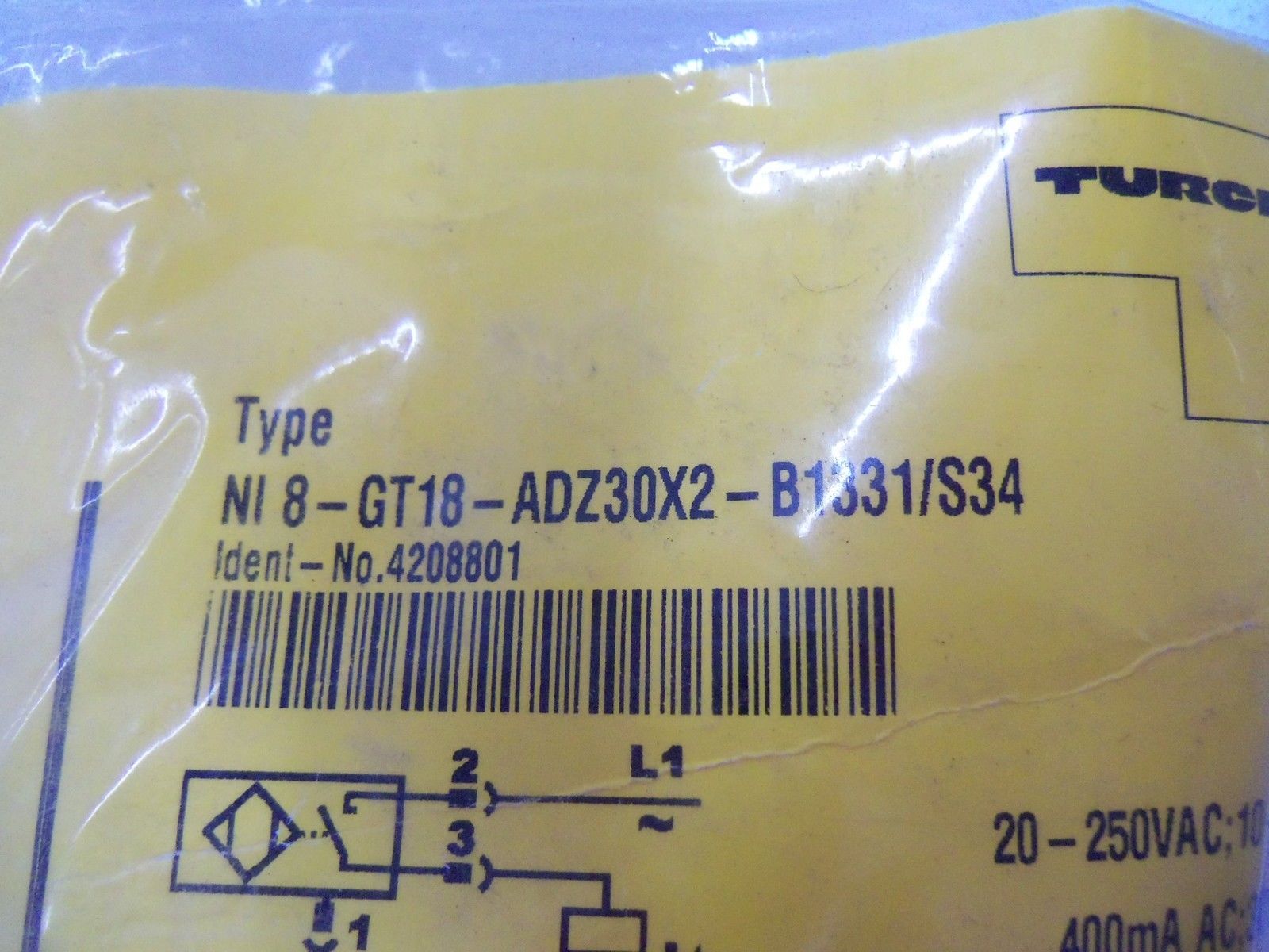 TURCK NI8-GT18-ADZ30X2-B1331/S34 NSMP