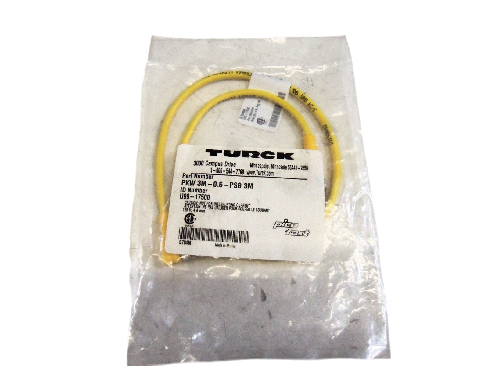 TURCK PKW3M-0.5-PSG3M NSMP