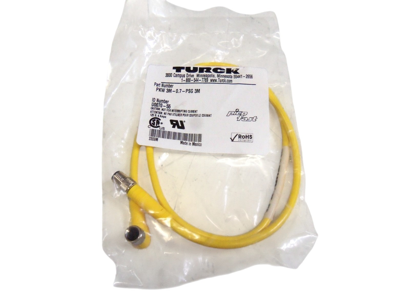 TURCK PKW3M-0.7-PSG3M NSMP