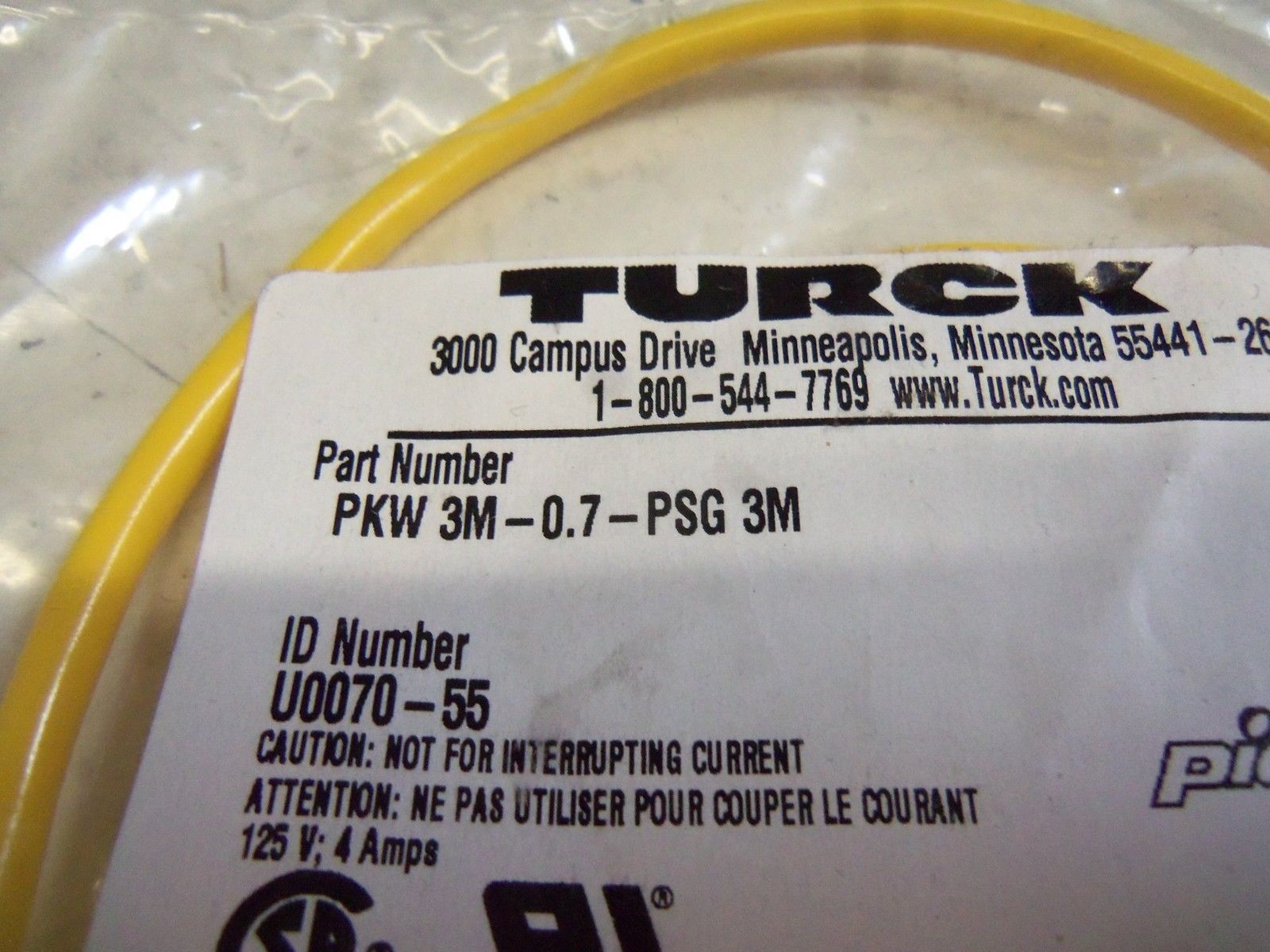 TURCK PKW3M-0.7-PSG3M NSMP