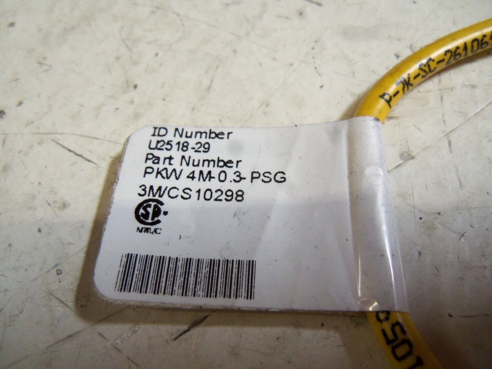 TURCK PKW 4M-0.3-PSG 3M/CS10298 UNMP