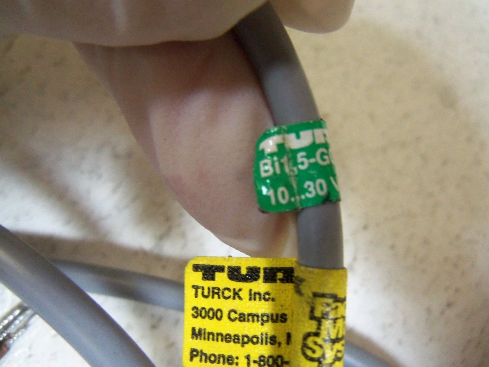 TURCK PROXIMITY SENSOR Bi1,5-G08-AP6X UNMP