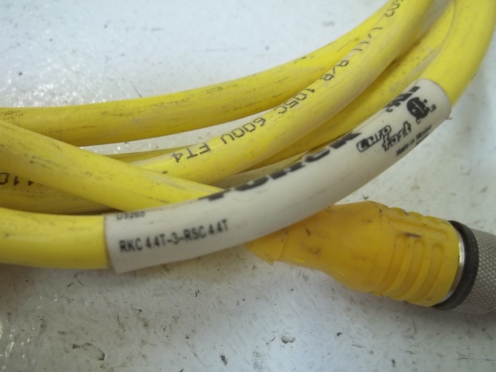 TURCK RKC4.4T-3-RSC4.4T CABLE UNMP