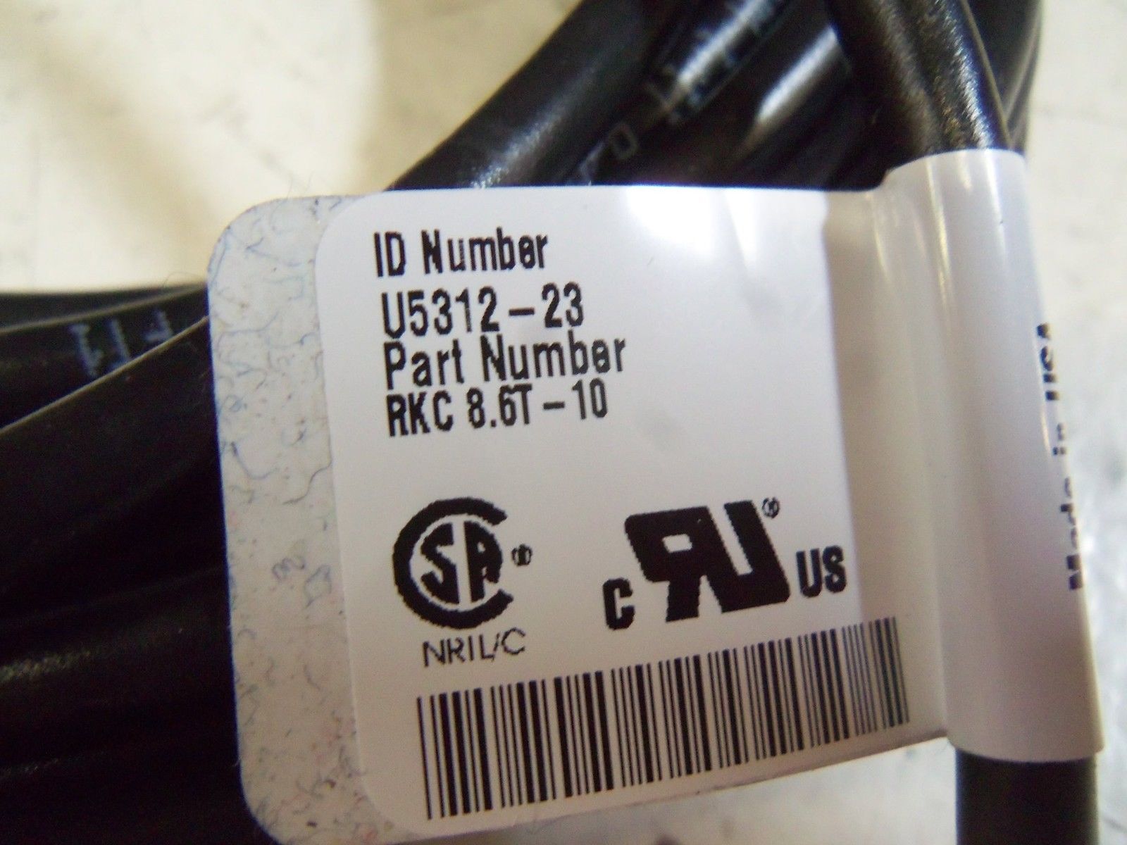 TURCK RKC 8.6T-10 EUROFAST MOLDED CORSET NSNP
