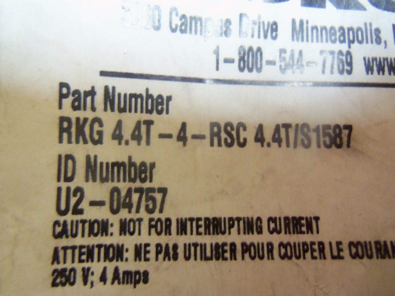TURCK RKG4.4T-4-RSC4.4T/S1587 CABLE NSMP