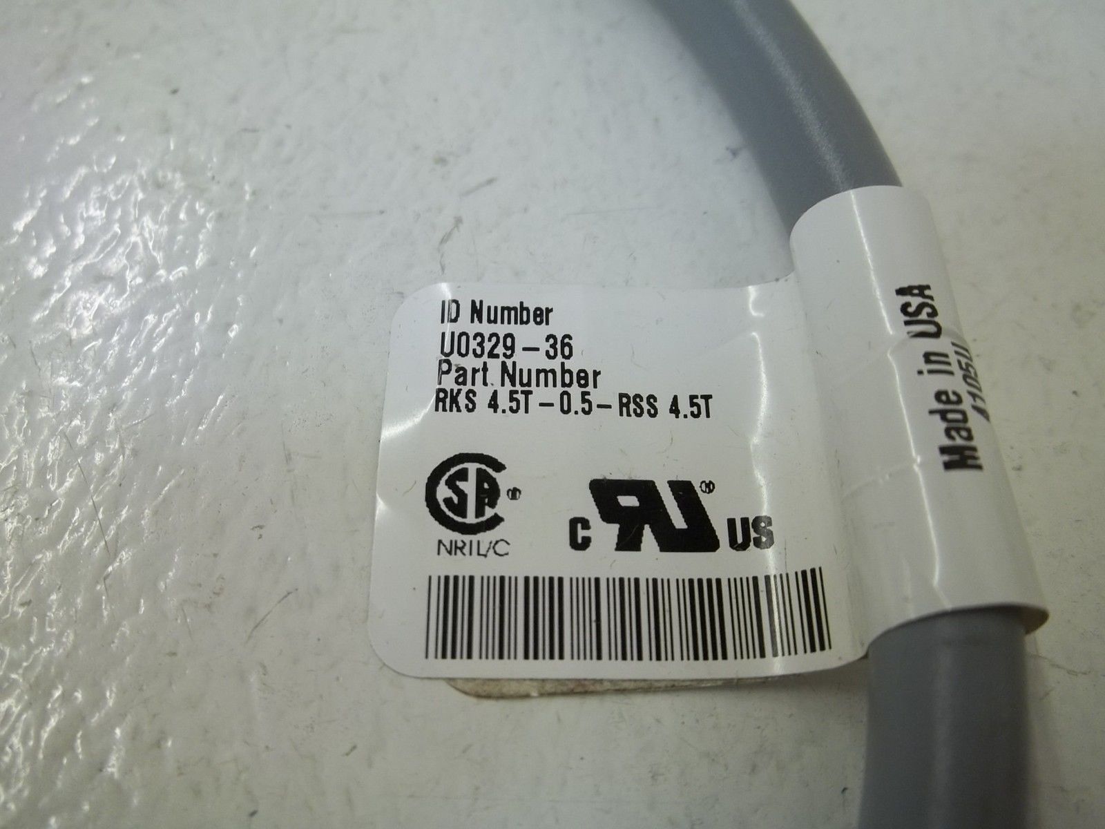 TURCK RKS4.5T-0.5-RSS4.5T UNMP