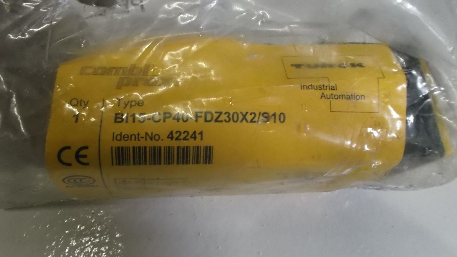 TURCK SENSOR BI15-CP40-FD230X2/S10 NSMP