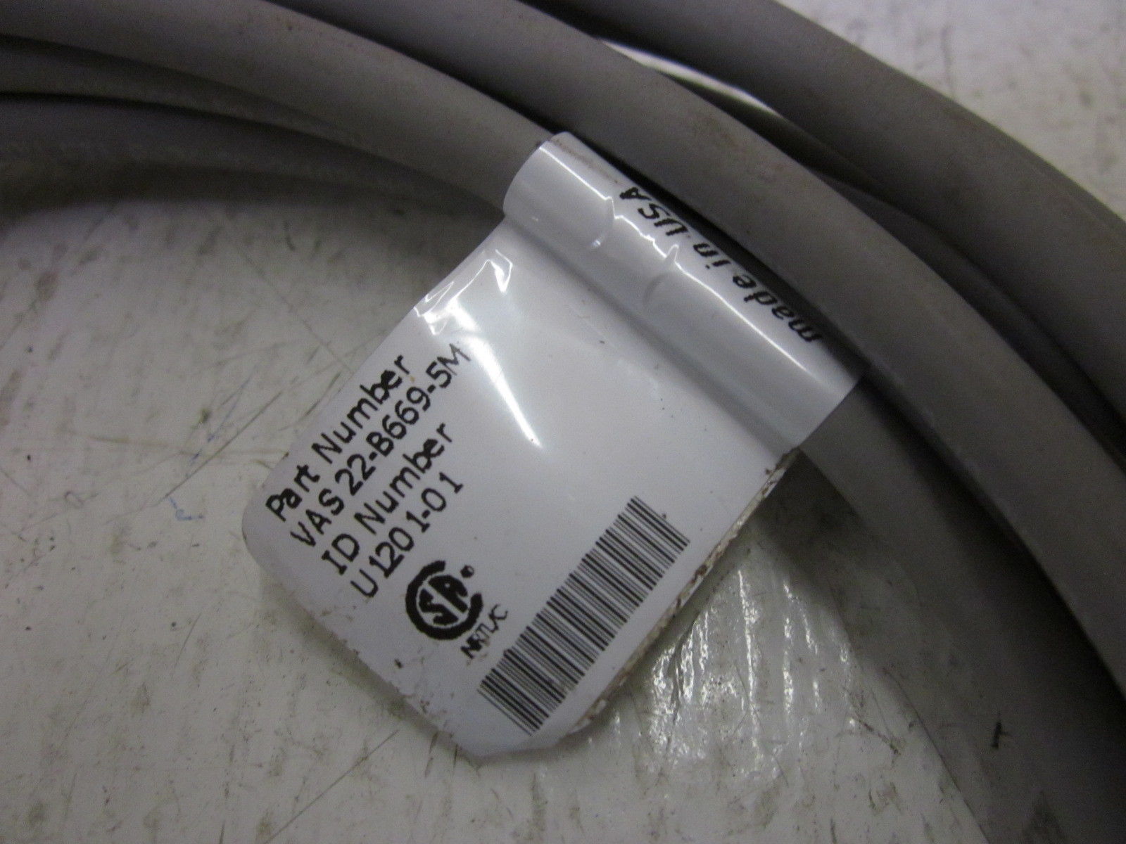 TURCK VAS22-B669-5M CONNECT CABLE UNMP