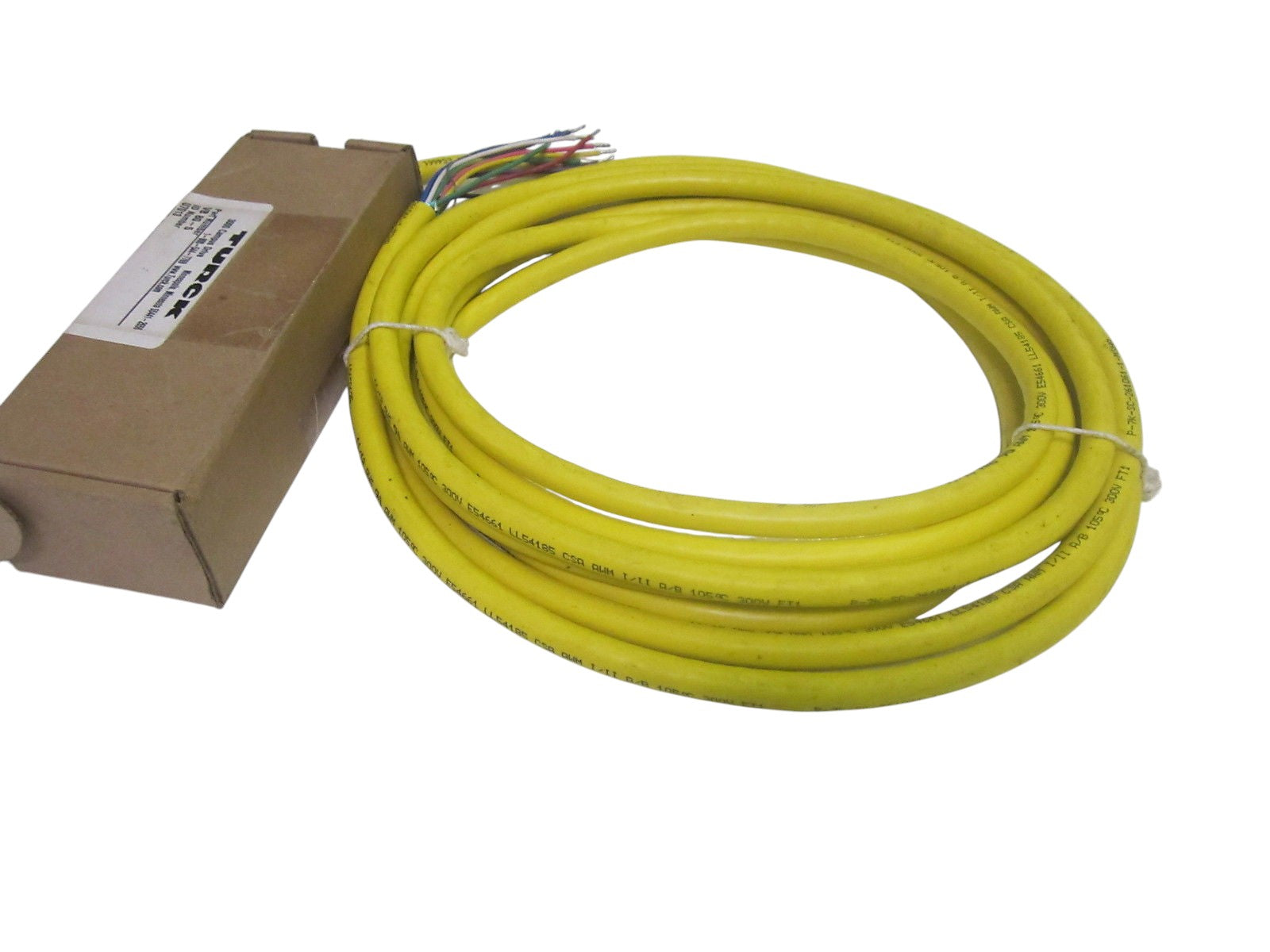 TURCK VB 80-5 RECEPTACLE MULTIBOX W/ CABLE NSMP