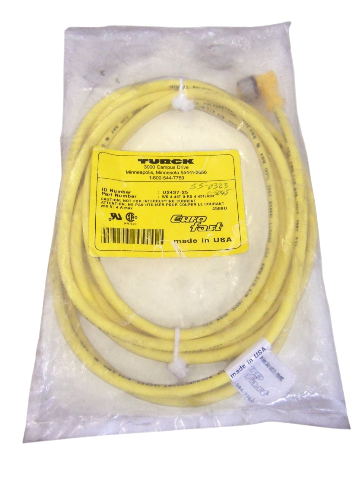 TURCK WK4.43T-3-RS4.43T/S90  NSMP