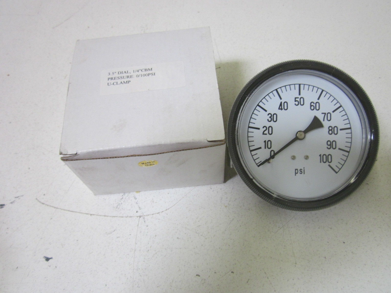 U-CAMP PRESSURE GAUGE 0-100 NSMP