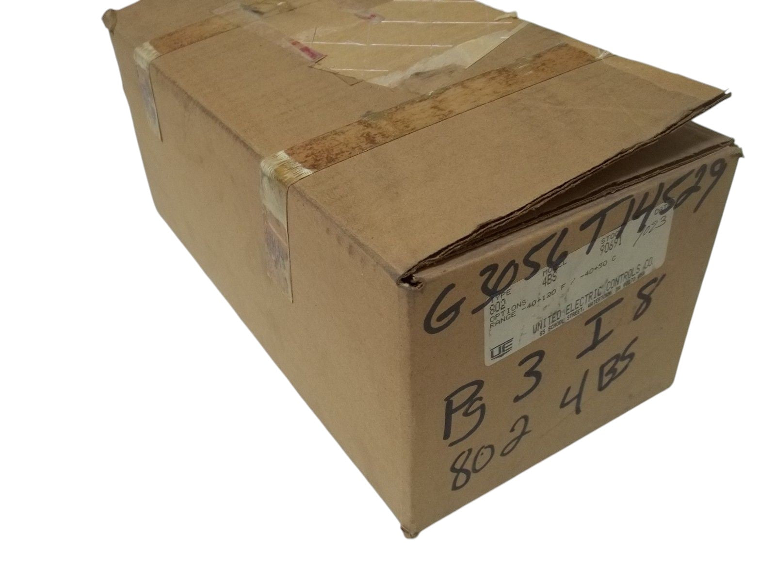 UNITED ELECTRIC 802-4BS TEMPERATURE CONTROLLER NSMP
