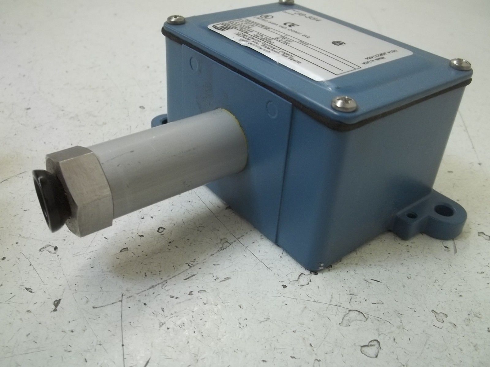 UNITED ELECTRIC J6-354 PRESSURE SWITCH NSNP