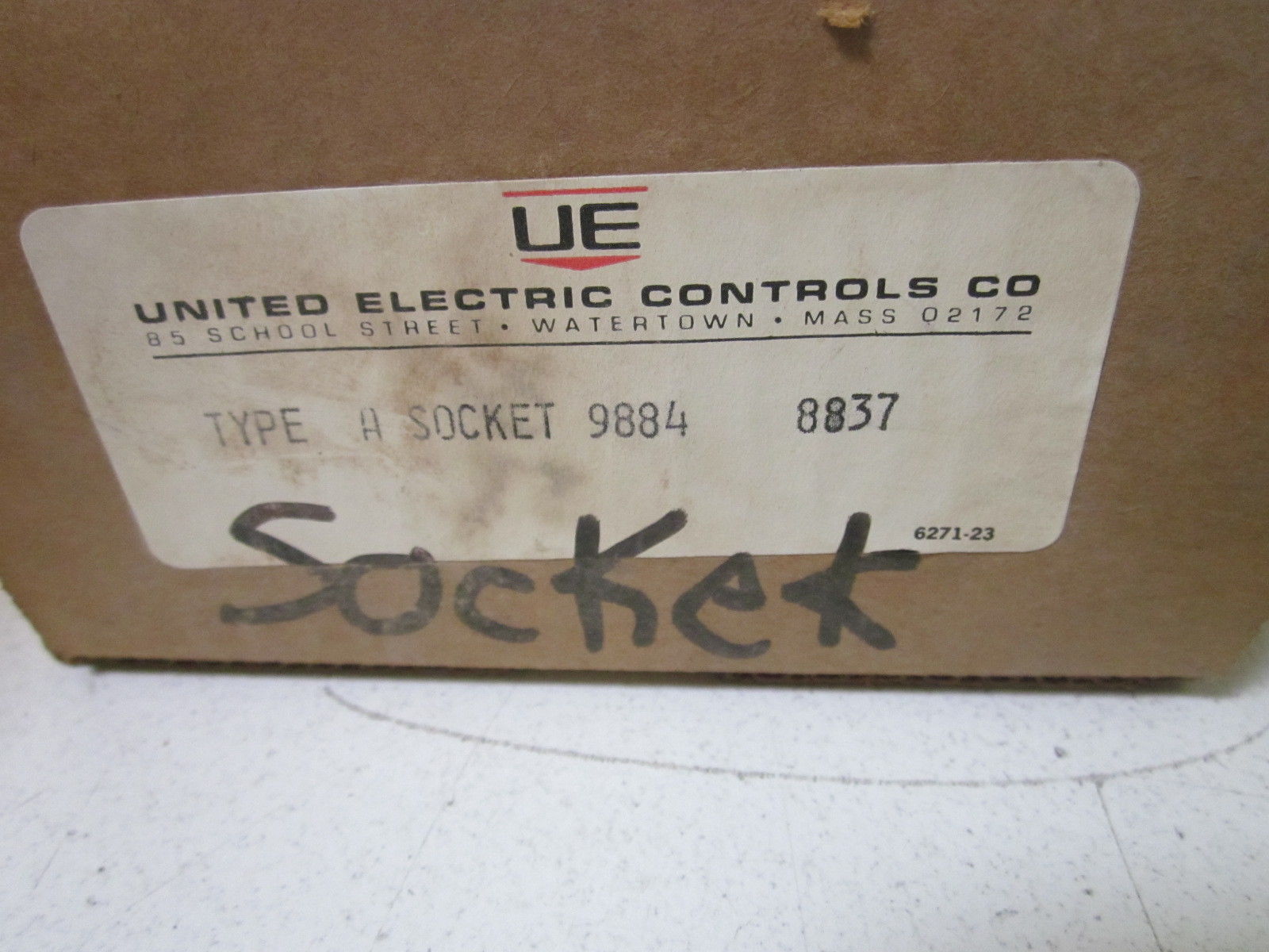 UNITED ELECTRIC A SOCKET 9884 NSMP