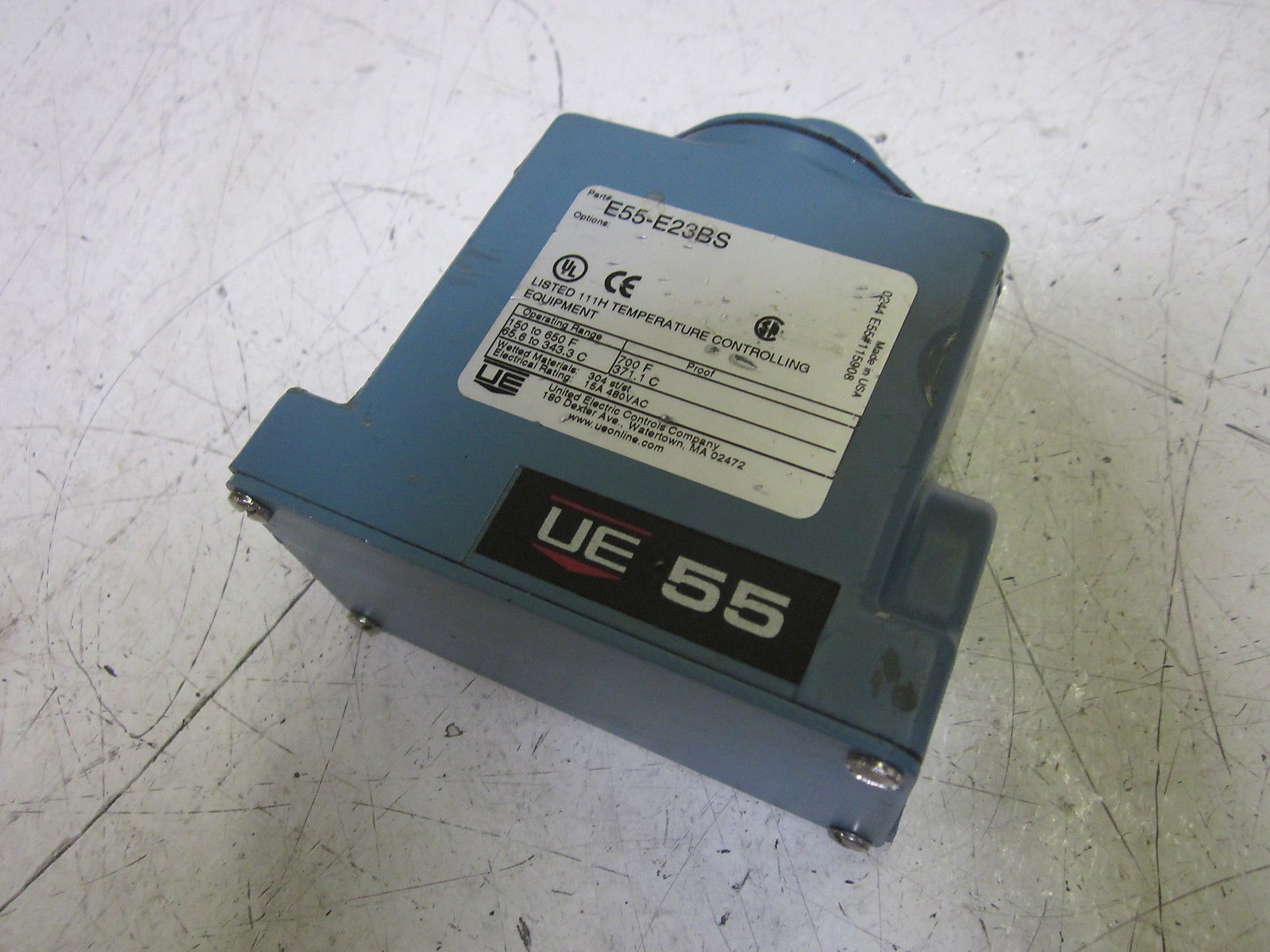 UNITED ELECTRIC E55-E23BS (ENCLOSURE ONLY) UNMP