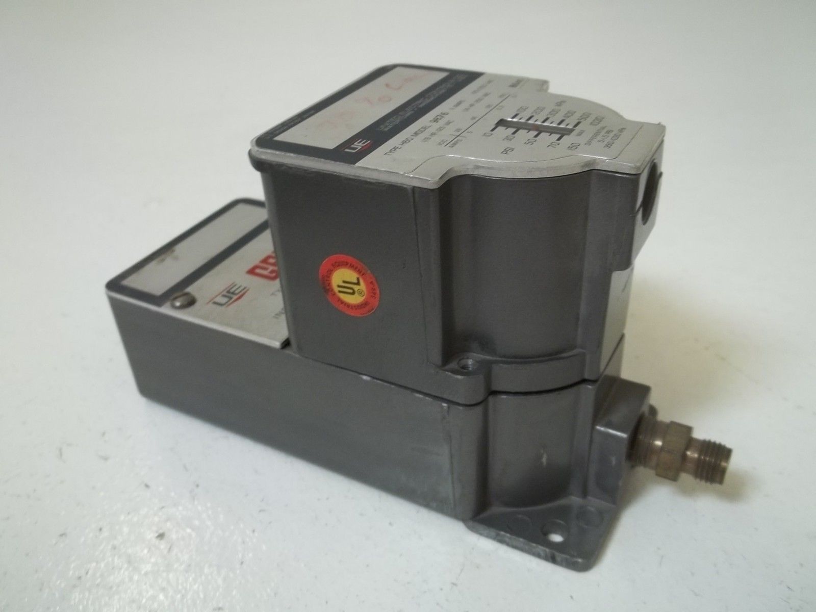 UNITED ELECTRIC TYPE H60 MODEL 9876 UNMP