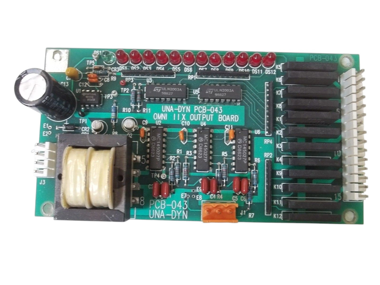 UNIVERSAL DYNAMIC PCB-043 OUTPUT BOARD OMNI IIX UNMP