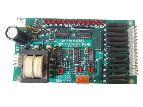 UNIVERSAL DYNAMIC PCB-043 OUTPUT BOARD OMNI IIX UNMP