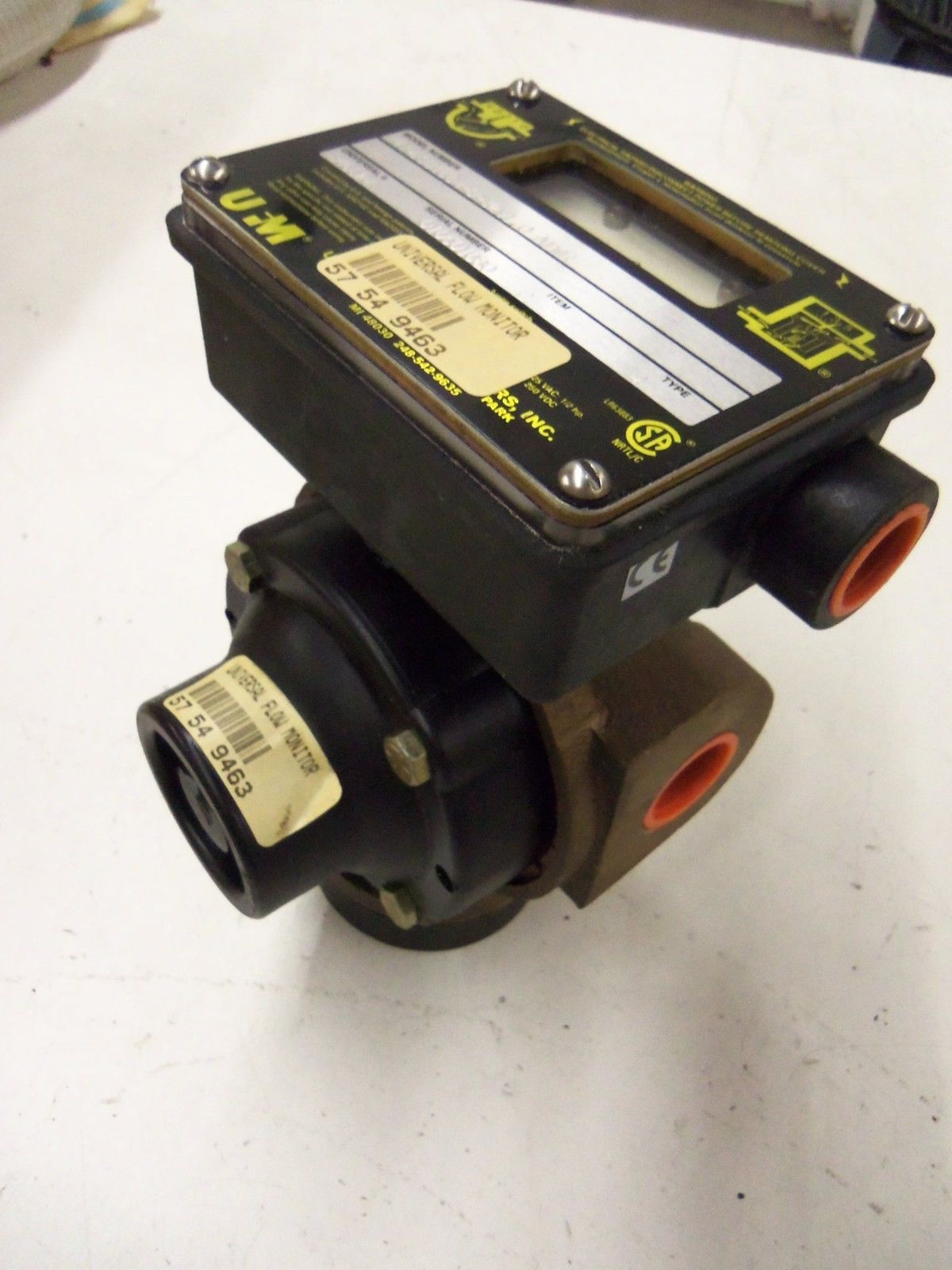 UNIVERSAL FLOW MONITOR MN-BSB15GM-8-32V1.0-A1WR FLOW METER NSNP