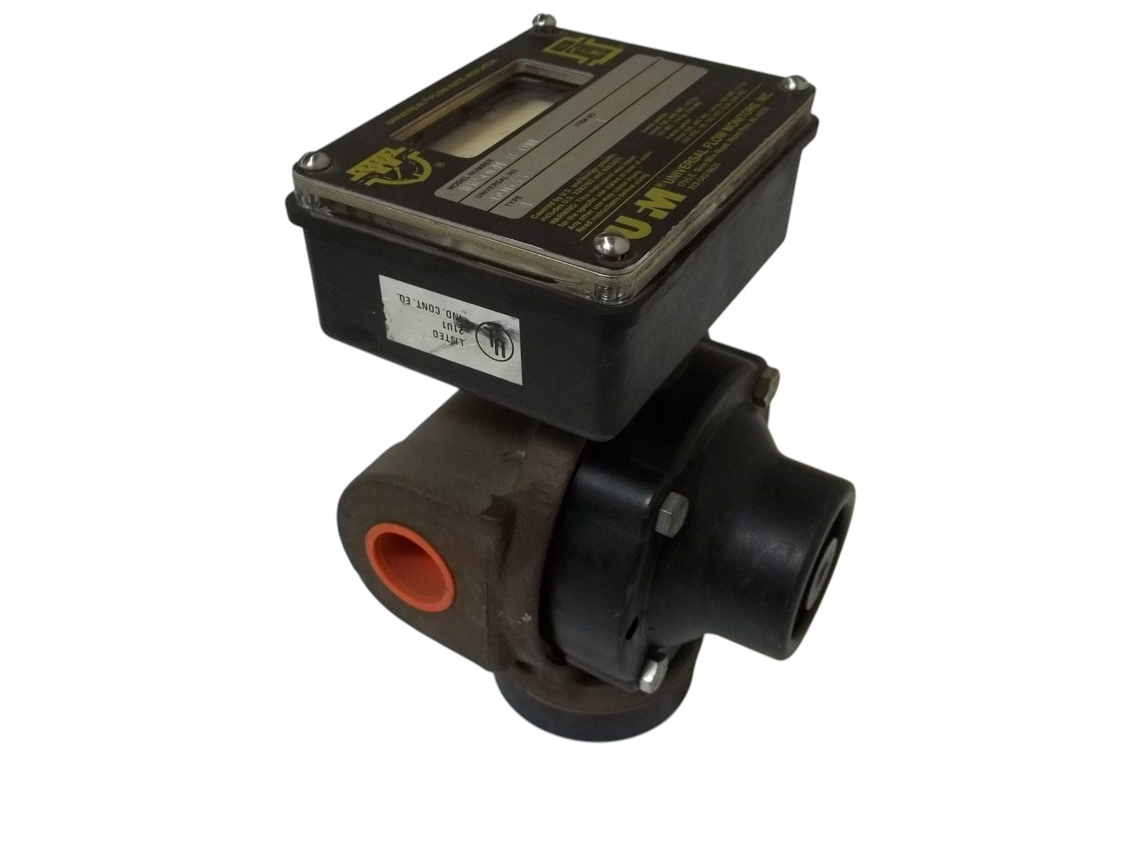 UNIVERSAL FLOW MONITORS, INC. WW50GM-8-0WL FLOW RATE INDICATOR UNMP