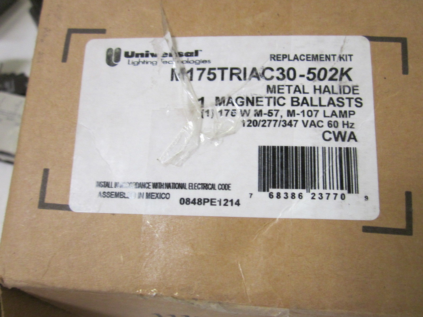 UNIVERSAL LIGHTING TECHNOLOGY M175TRIAC30-502K NSMP
