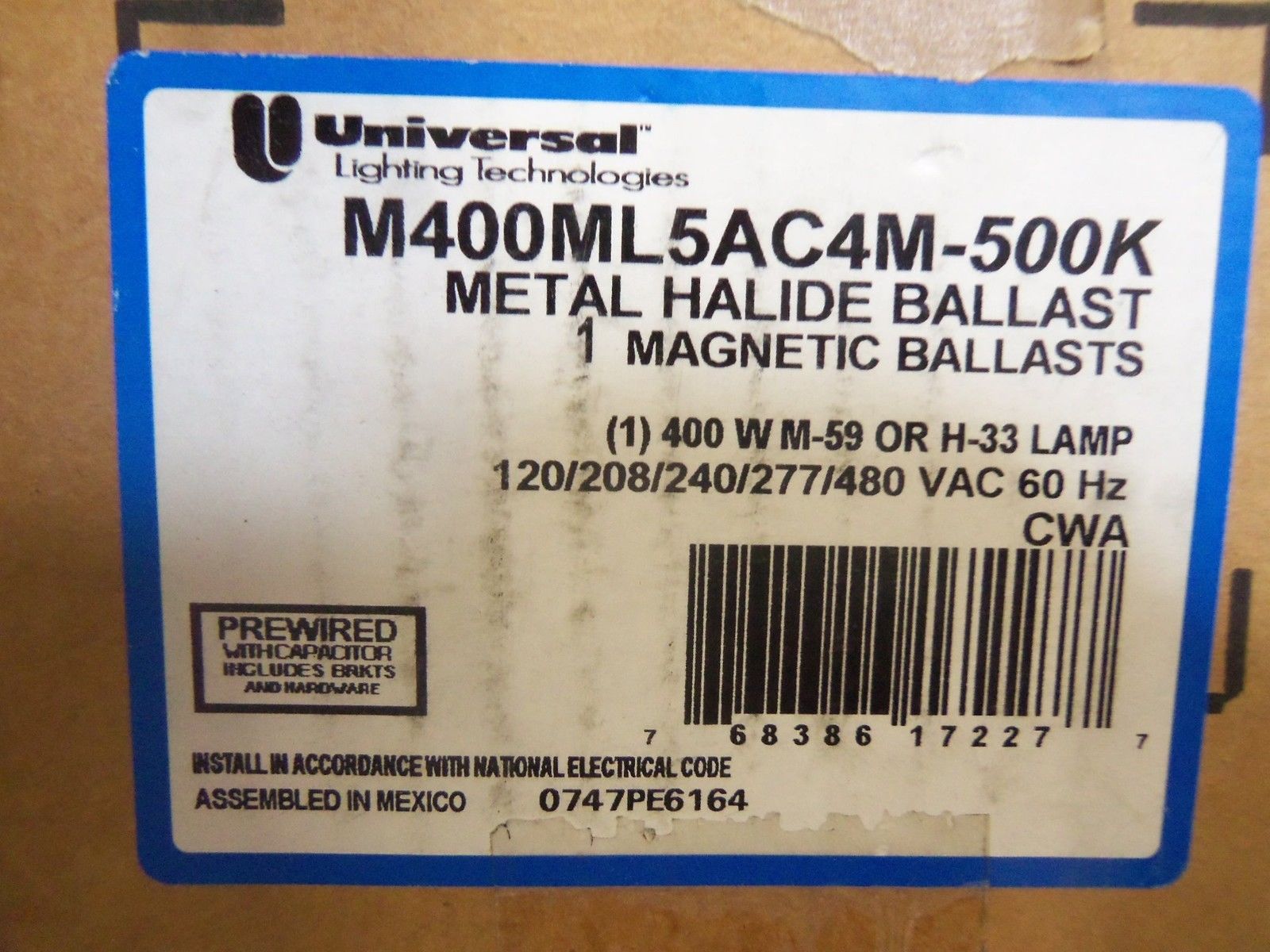 UNIVERSAL M400ML5AC4M-500K UNMP