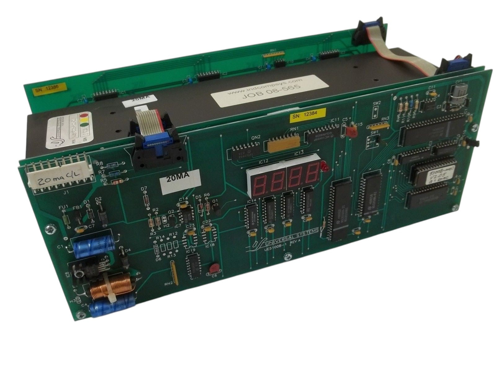 UNIVERSAL SYSTEMS UE5100B-M00-CL CARD READER CONTROL BOARD UNMP