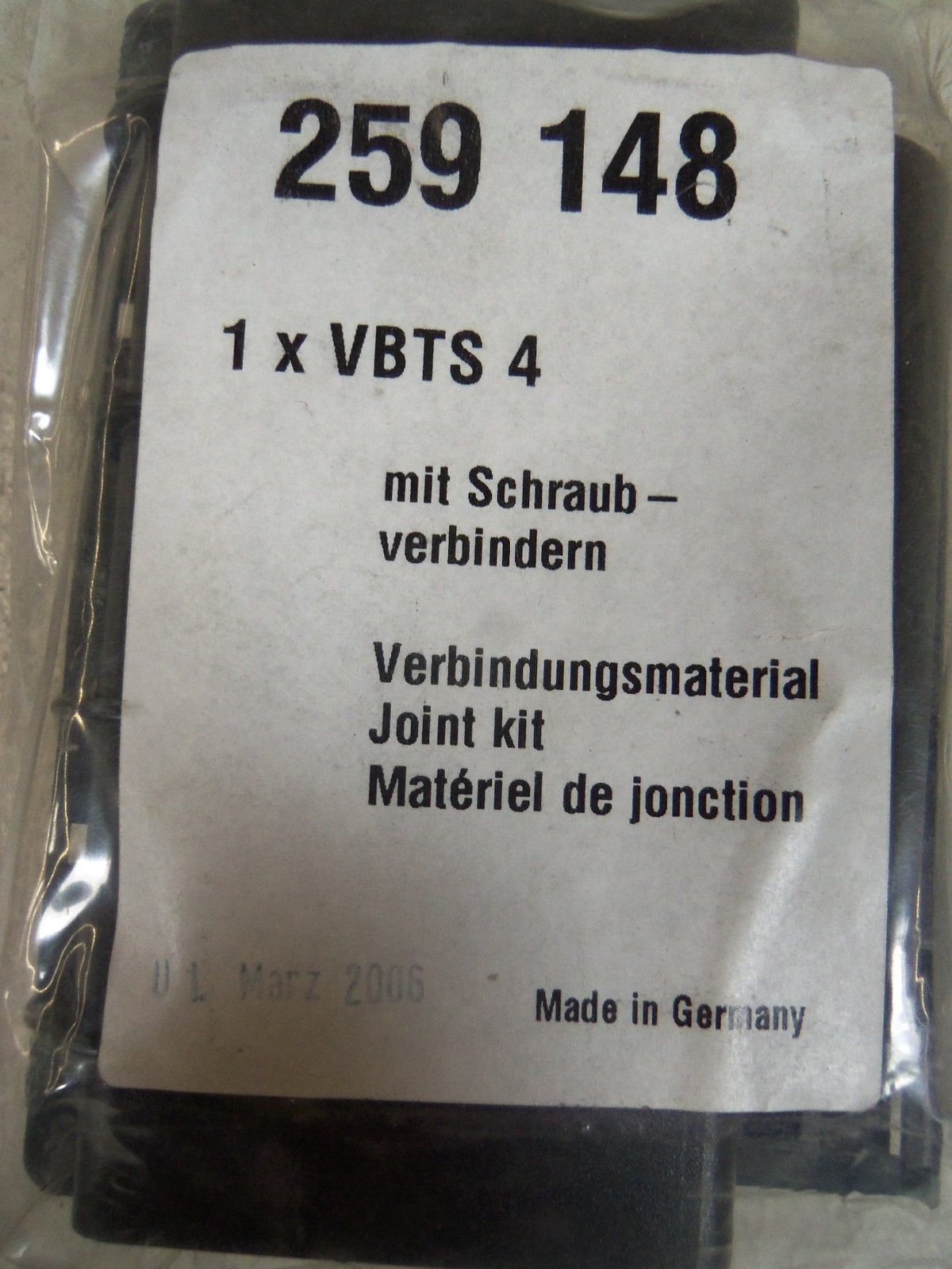 VAHLE BUSWAY JOINT KIT VBTS-4 NSMP