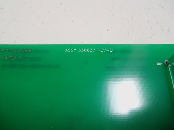 VAN DORN 330037 REV-D CIRCUIT BOARD UNMP
