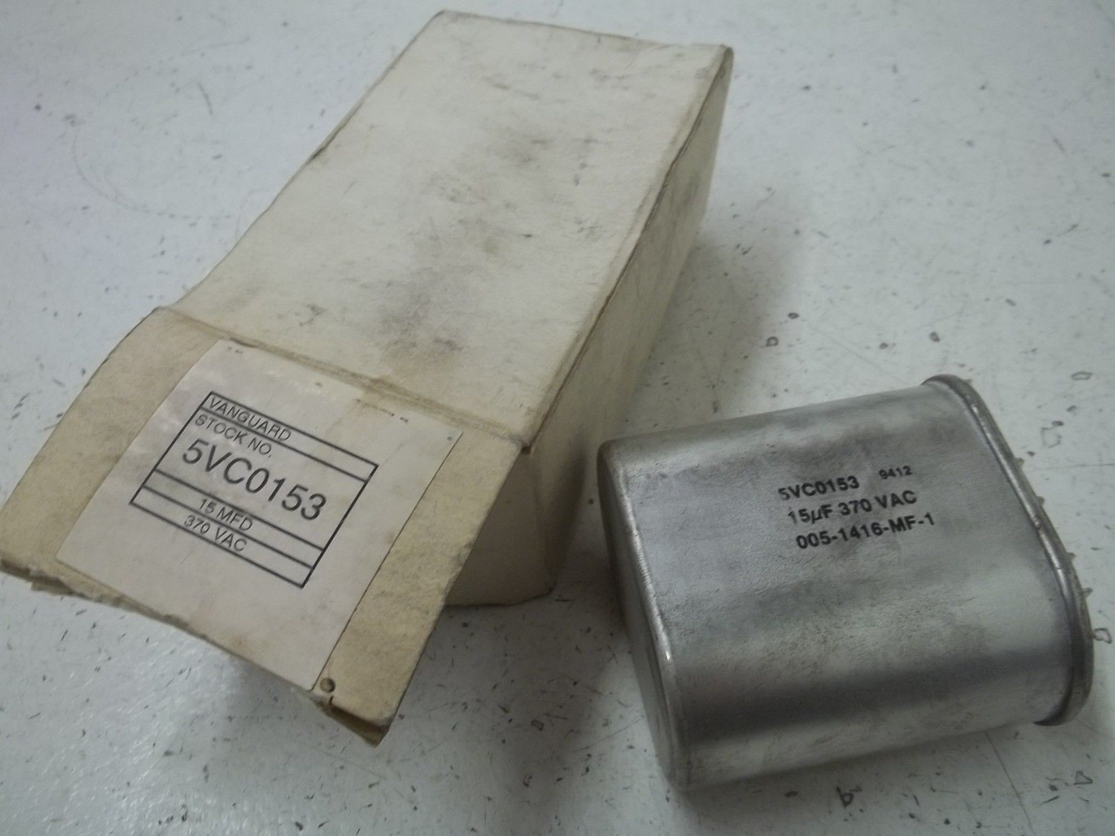 VANGUARD 5VC0153 CAPACITOR NSMP