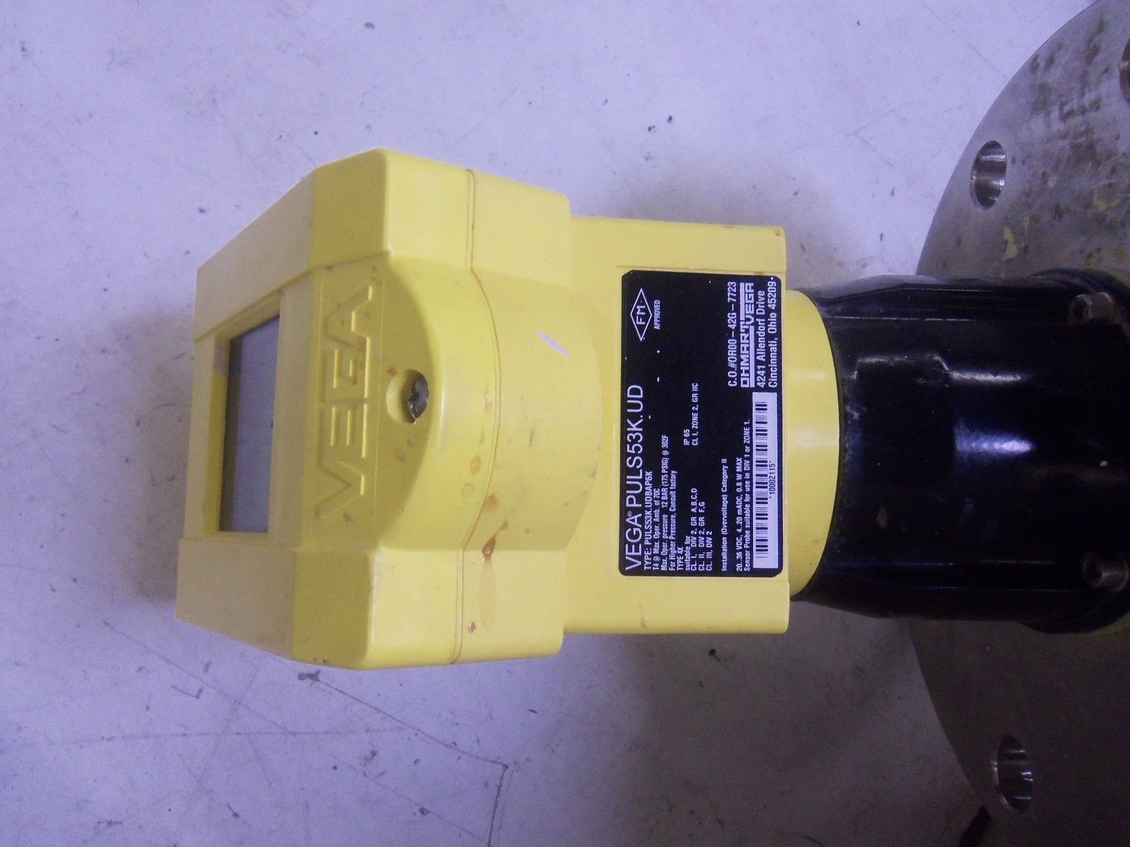 VEGA PULS53K.UDBAP6K FLANGED LEVEL LIMIT SWITCH UNMP