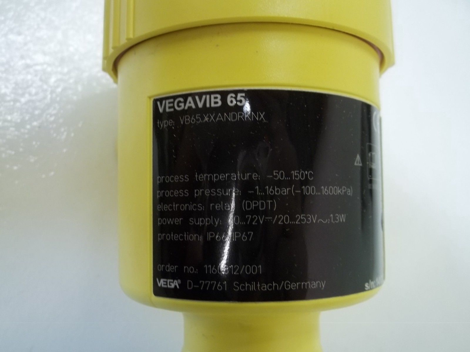 VEGA VB65.XXANDRKNX LEVEL SWITCH NSMP