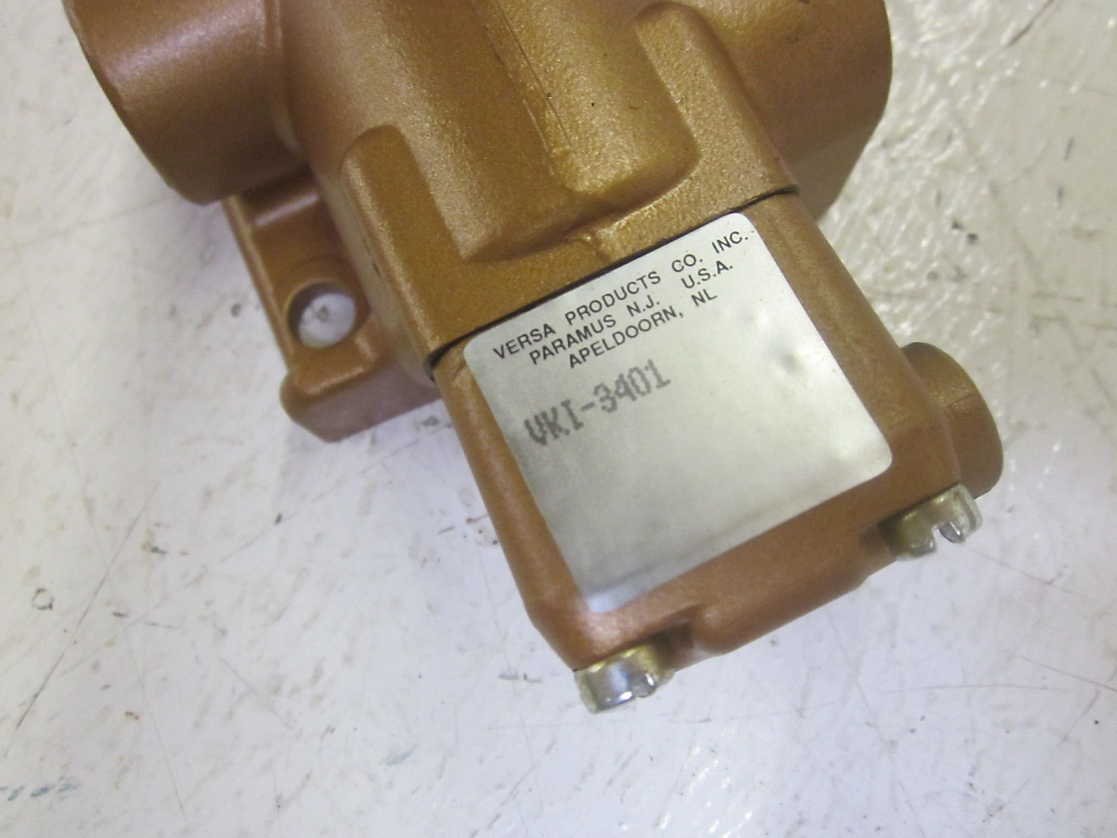 VERSA VKI-3401 VALVE  UNMP