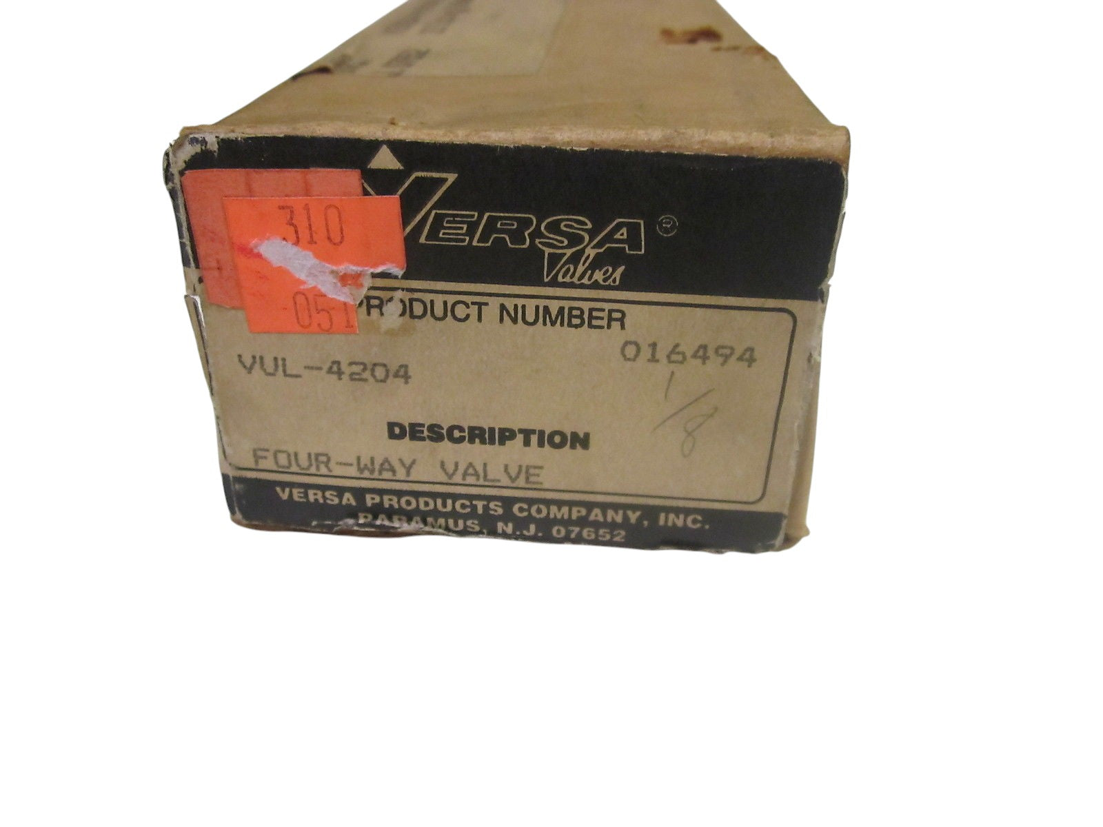 VERSA VUL-4204 VALVE UNMP