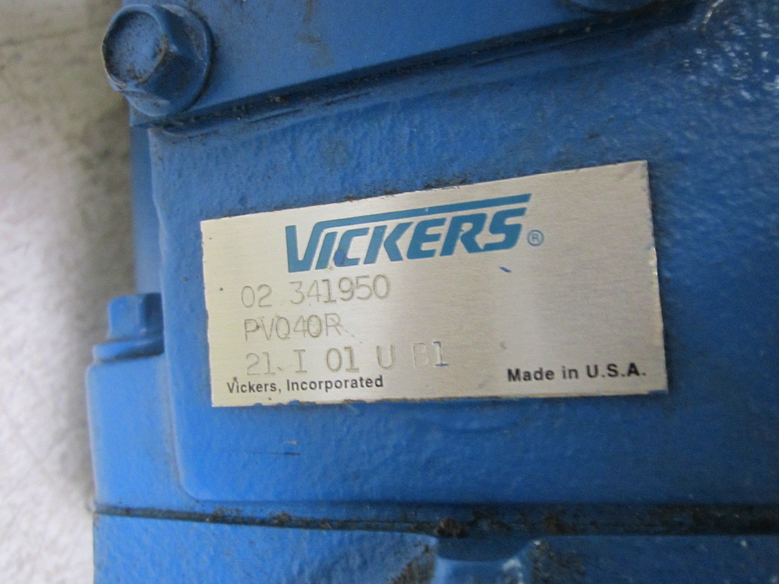 VICKERS 02 341950 UNMP