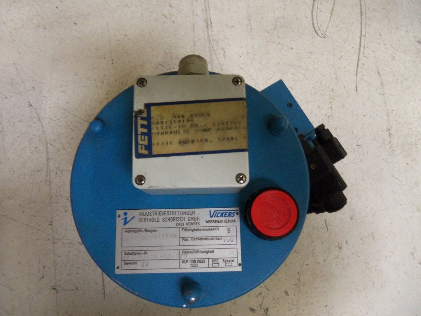 VICKERS 061756797/424N VALVE UNMP