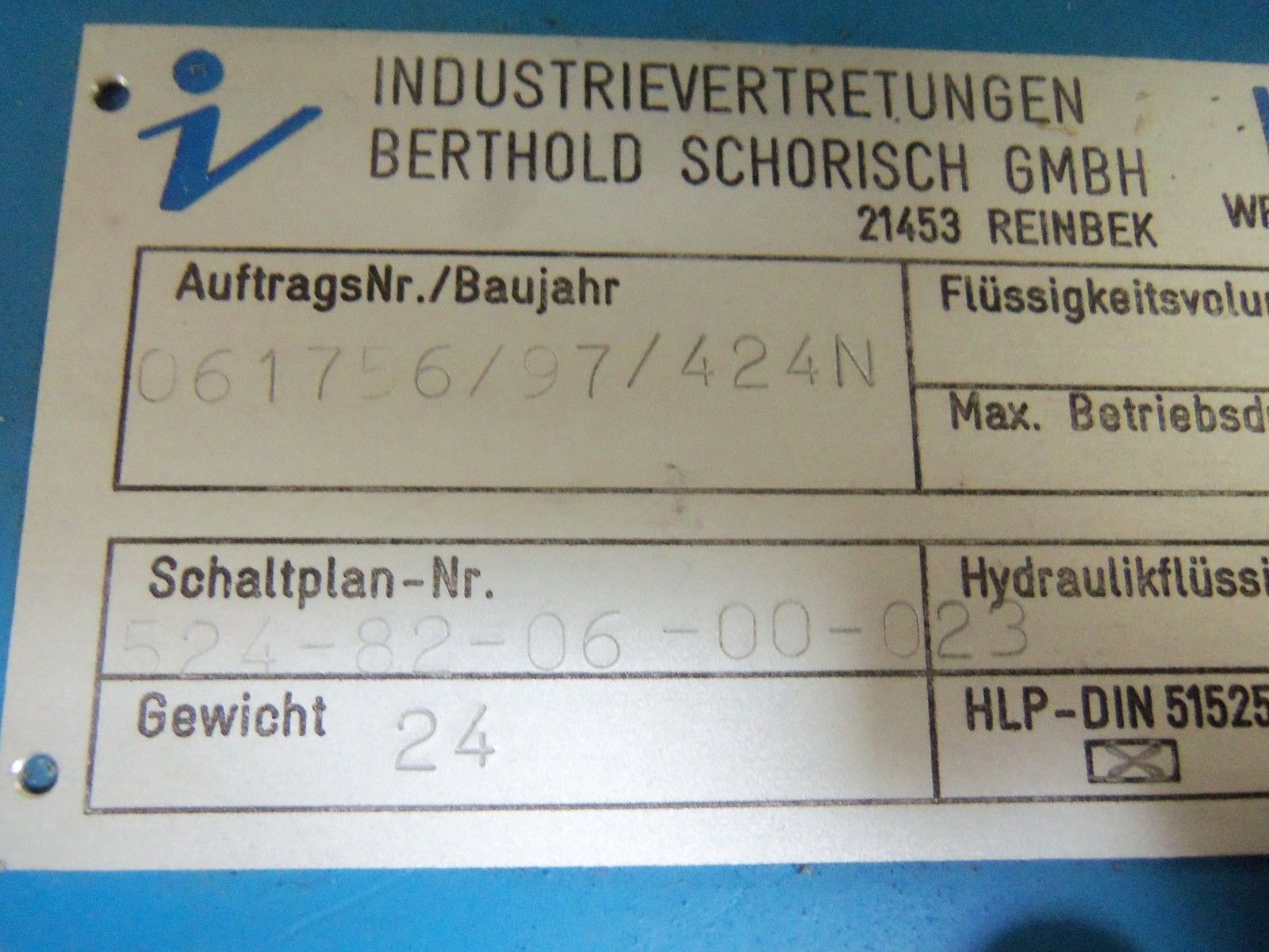 VICKERS 061756797/424N VALVE UNMP
