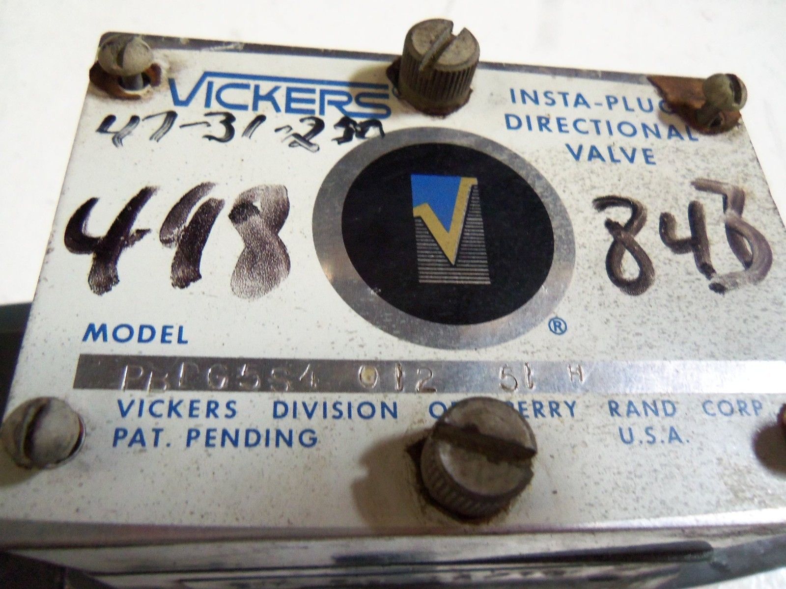 VICKERS PBDG5S4-012-51H UNMP