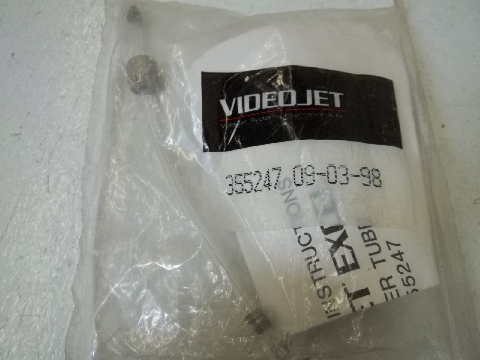 VIDEOJET 355247 TRANSFER TUBE NSMP