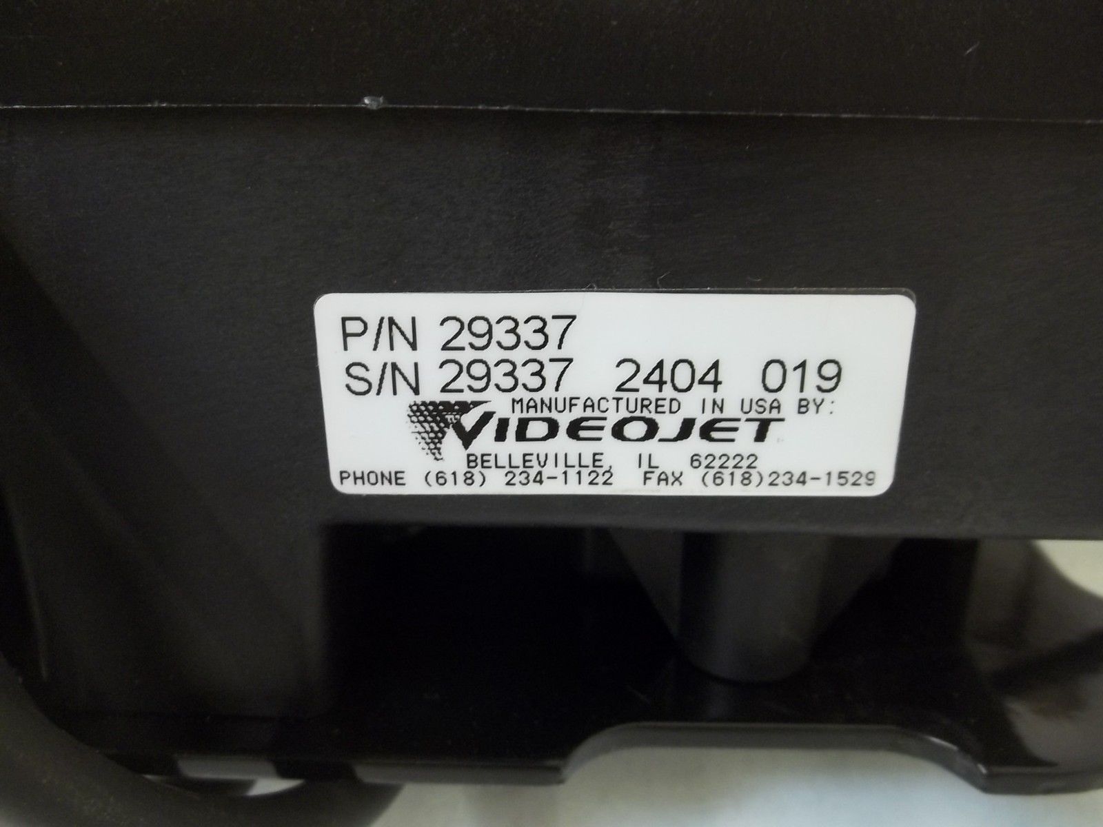 VIDEOJET INC. PUMP SYSTEM HI-RES 29337 NSNP