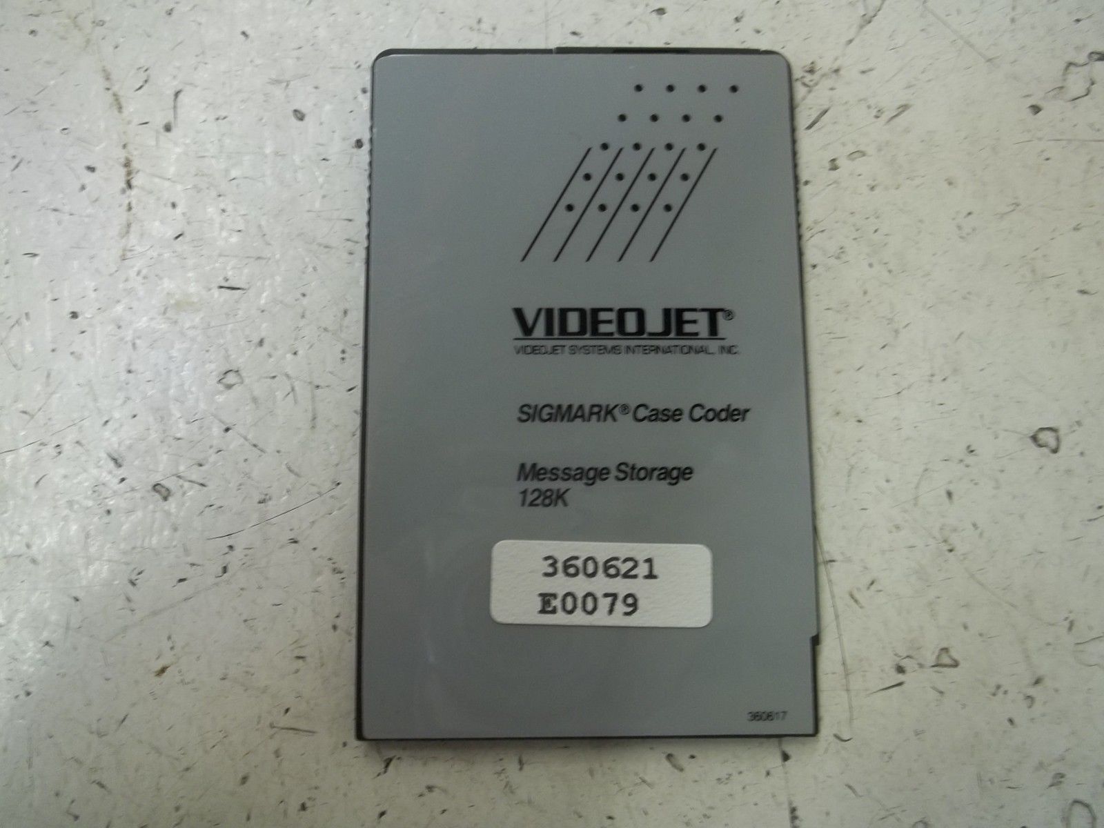 VIDEOJET SP360621 MESSAGE STORAGE (128K) NSMP