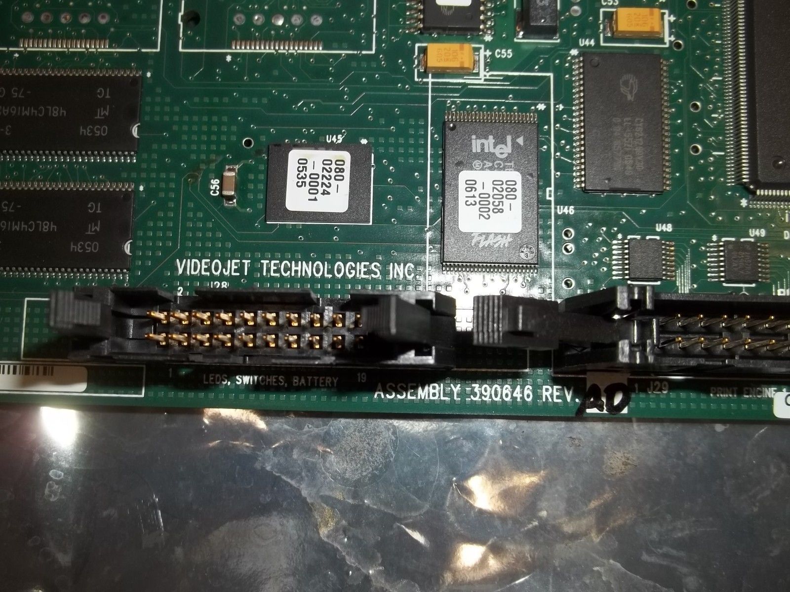 VIDEOJET TECHNOLOGIES  390646  REV. AD MAIN BOARD NSNP