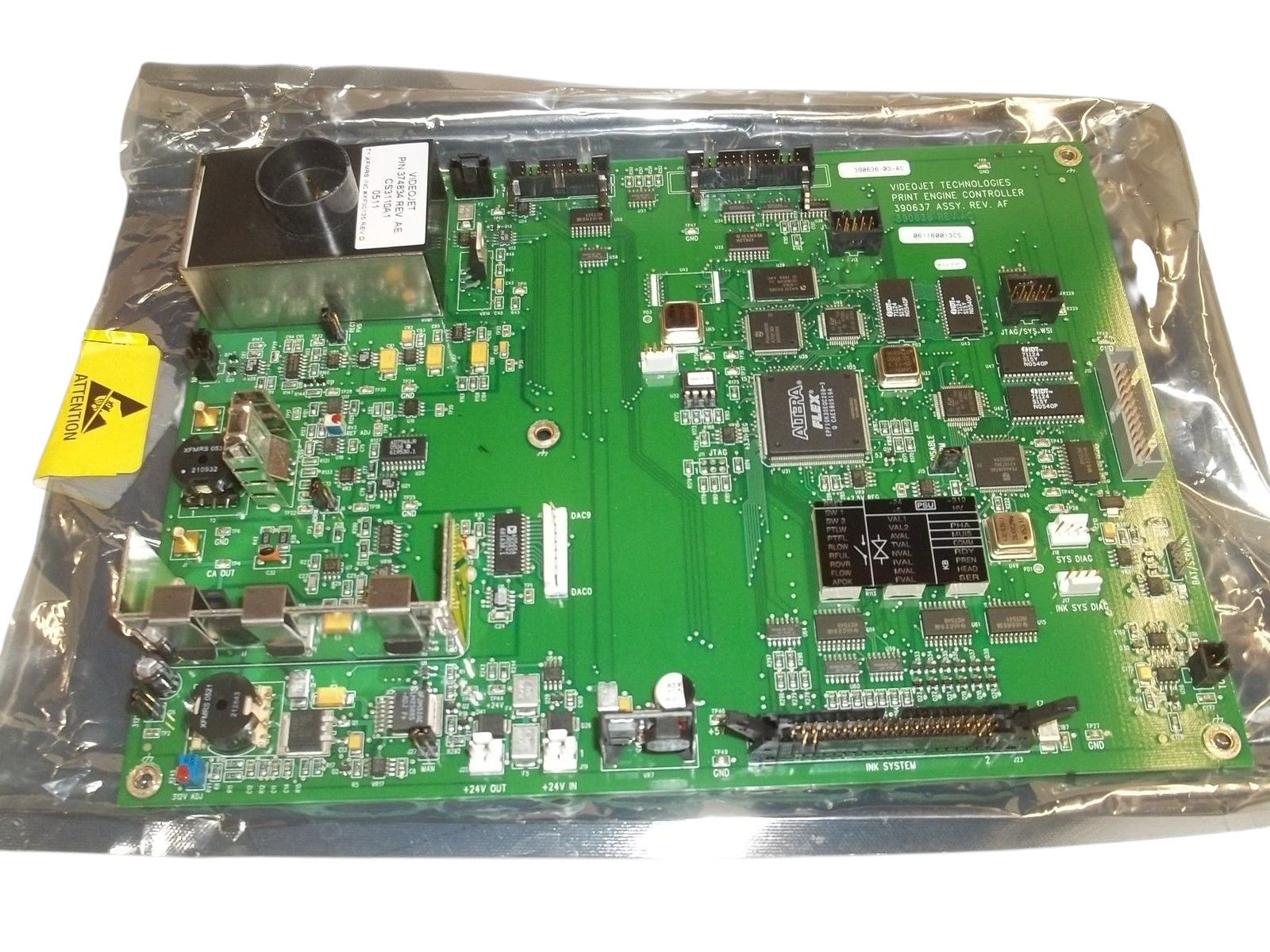 VIDEOJET TECHNOLOGIES 390637 PRINT ENGINE CONTROLLER UNMP