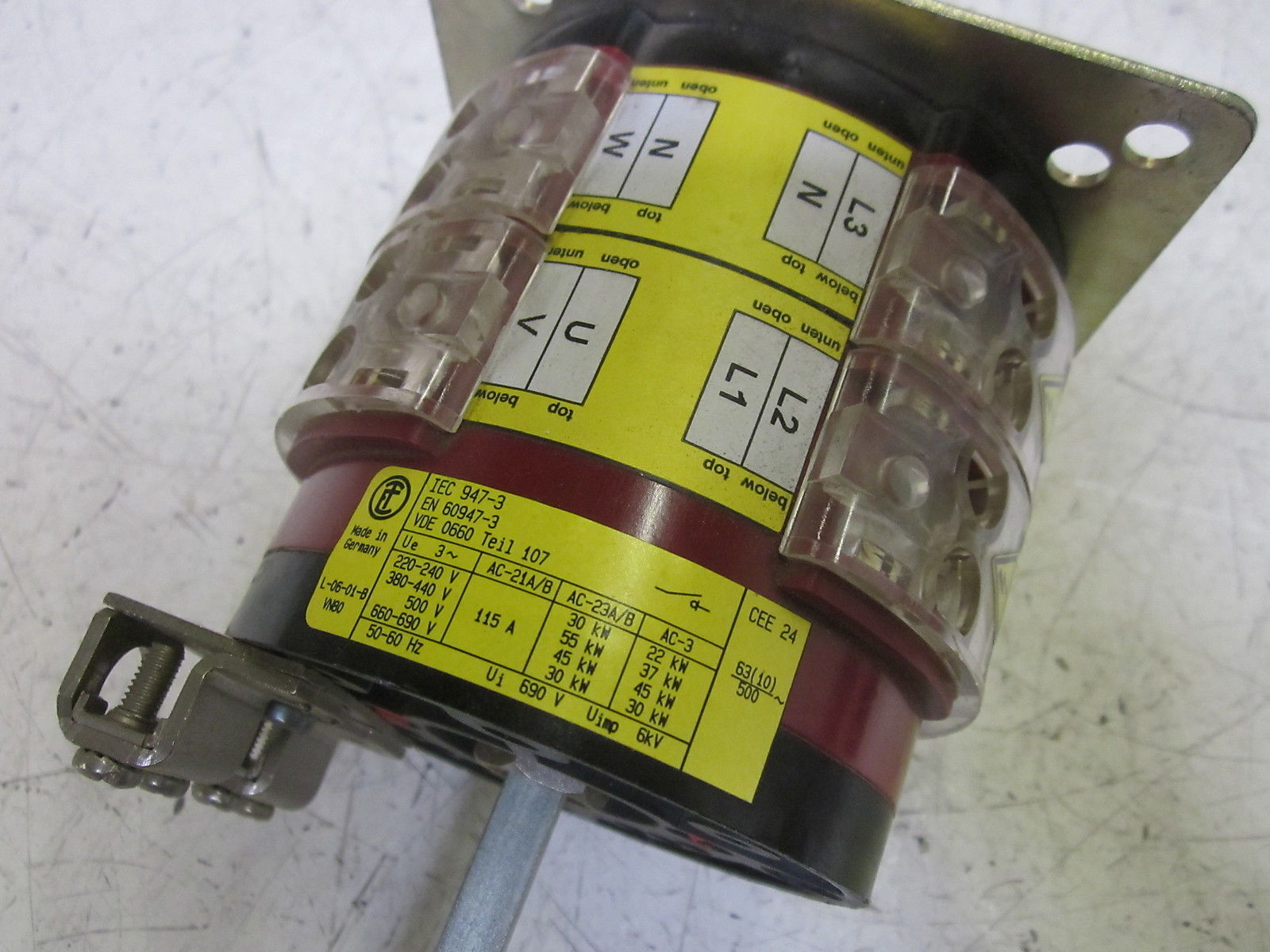 VN A/HS 80-POF45-BE-SI SWITCH 690V UNMP
