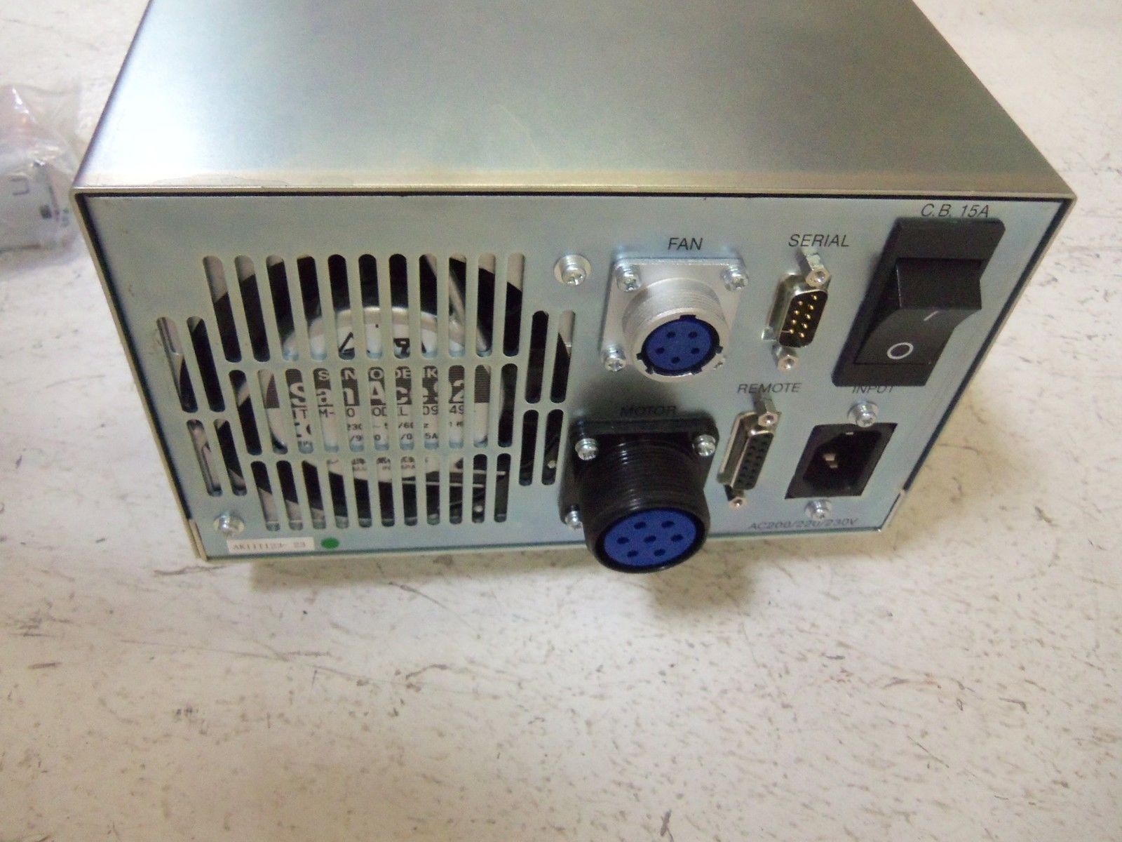 OSAKA VACUUM TC1103 POWER SUPPLY NSMP