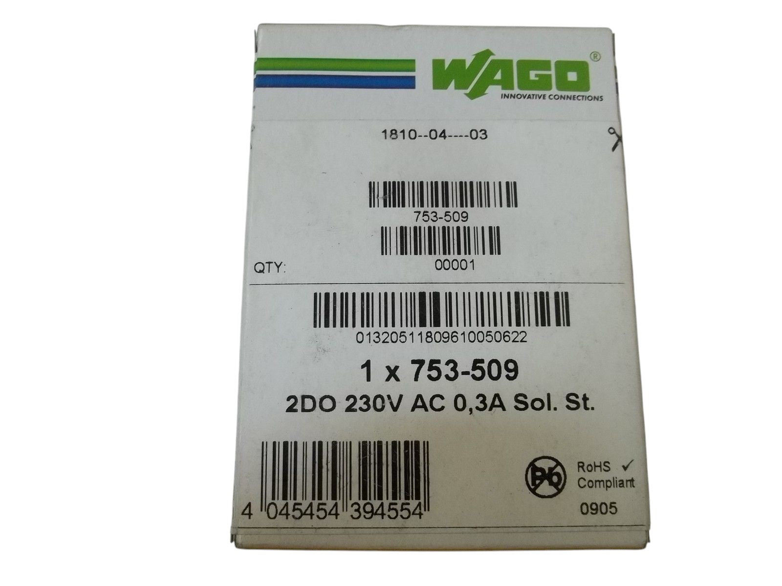 WAGO 753-509 NSFS