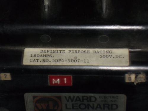 WARD LEONARD 5DP4-9007-11 UNMP