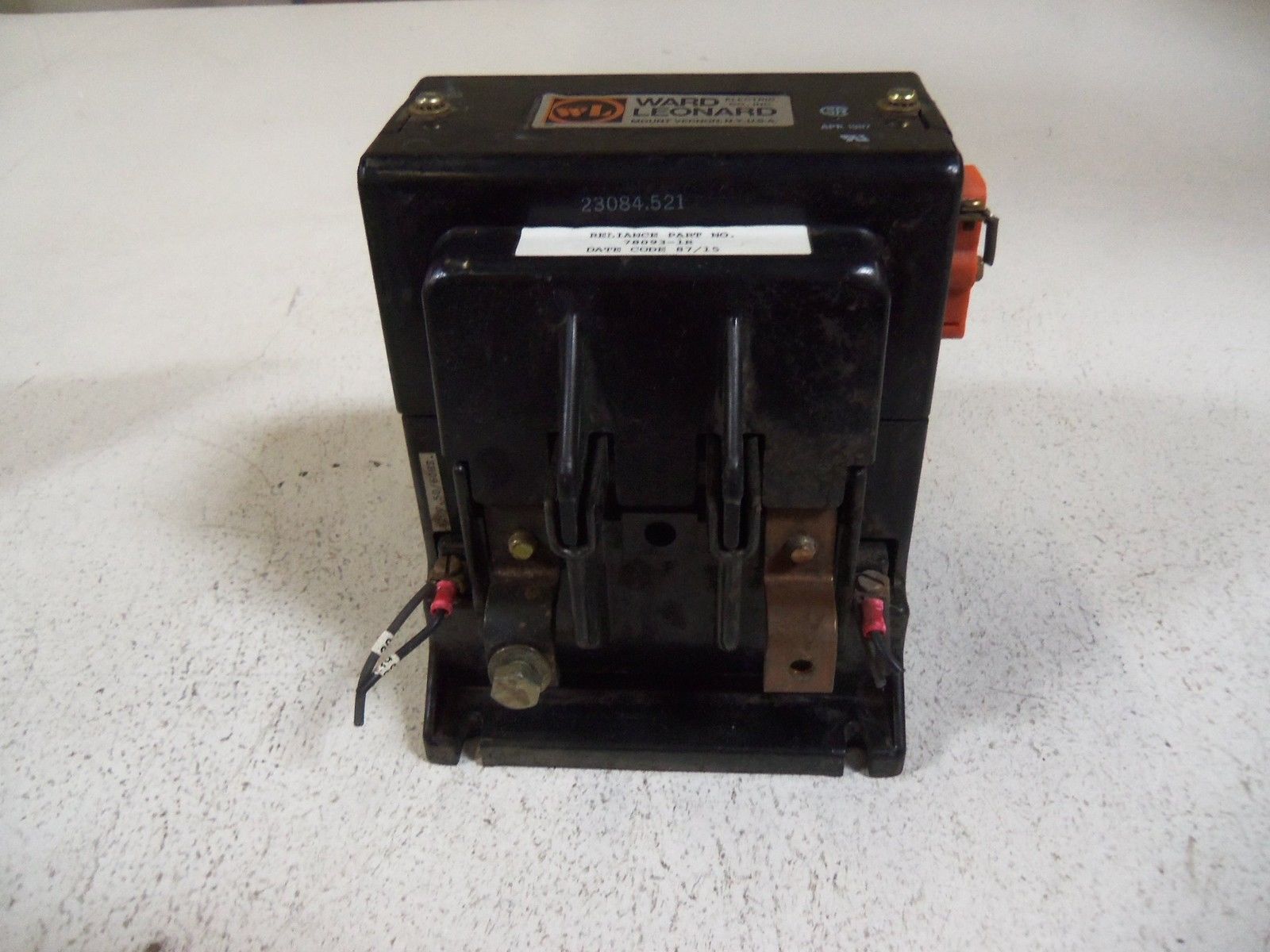 WARD LEONARD CONTACTOR RDP4-11100 *USED*