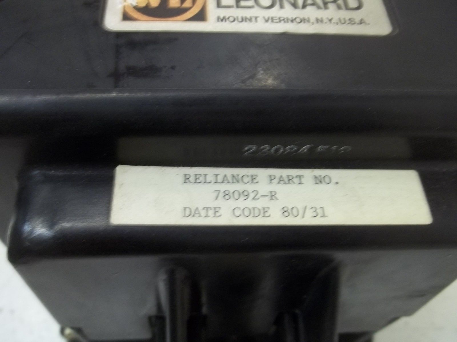 WARD LEONARD RDP3-10100 CONTACTOR UNMP